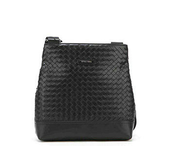 Bottega Veneta intrecciato VN small meggenger bag 51625-3 black